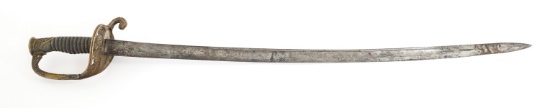 CIVIL WAR US NAVY M1852 OFFICER'S DRESS SWORD
