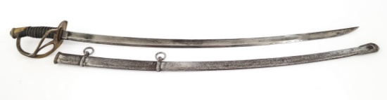 CIVIL WAR US M1860 CAVALRY SWORD By MANSFIELD