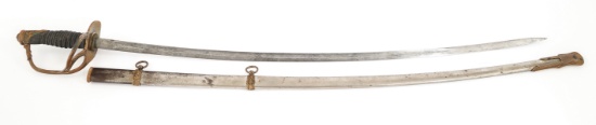 US M1872 CAVALRY OFFICER DRESS SWORD