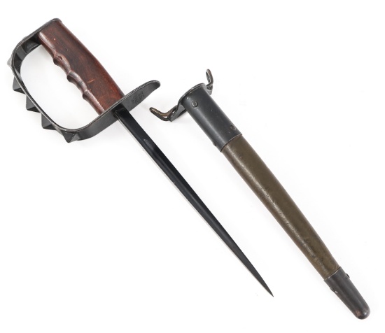 WWI US AEF MODEL 1918 TRENCH KNIFE By LF & C