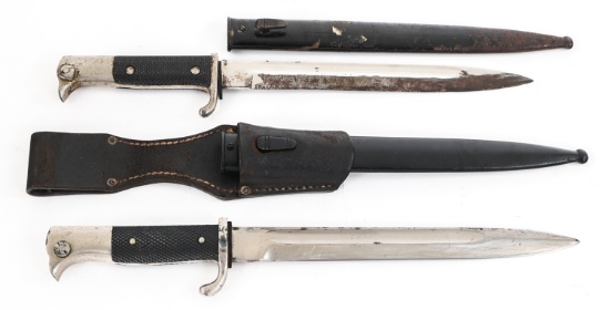 WWII GERMAN K98 DRESS BAYONET LOT OF 2