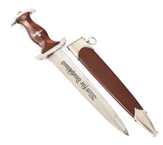 WWII GERMAN SA DRESS DAGGER RZM M7/2