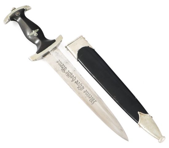 WWII EARLY GERMAN MODEL 1933 SS EM DAGGER