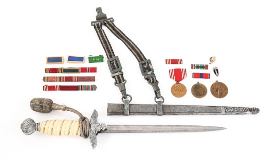 WWII GERMAN LUFTWAFFE 2nd MODEL DAGGER By HOLLER