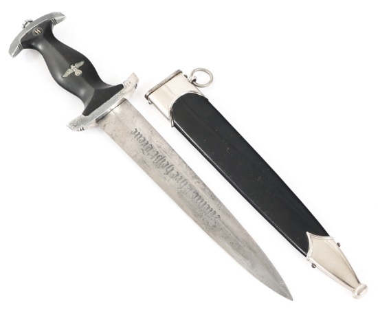 WWII GERMAN MODEL 1936 SS EM DRESS DAGGER
