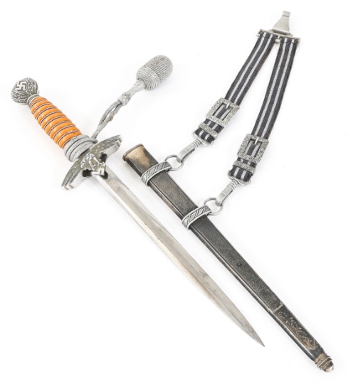 WWII GERMAN LUFTWAFFE 2nd MODEL DAGGER By SMF