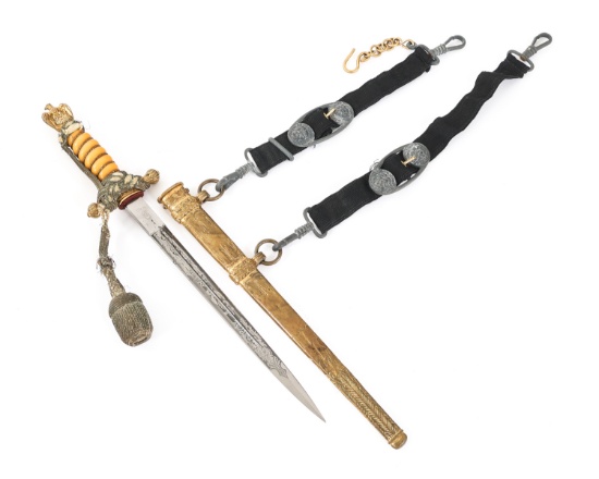 WWII GERMAN KRIEGSMARINE 2nd MODEL DRESS DAGGER
