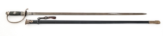 WWII GERMAN EARLY SS OFFICER DEGEN SWORD
