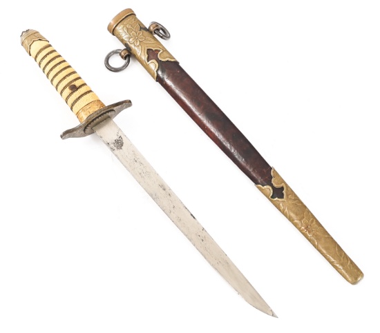 WWII IMPERIAL JAPANESE NAVY M1883 OFFICER DIRK