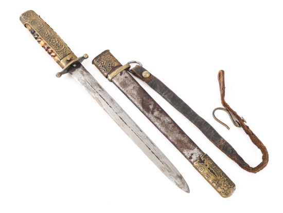 WWII ERA CHINESE ARMY OFFICER DRESS DAGGER
