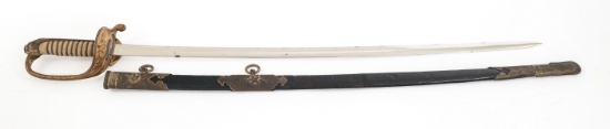 WWII JAPANESE TYPE 19 COMPANY GRADE KYU - GUNTO