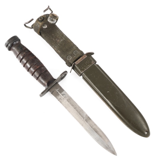 WWII US ARMY M4 BAYONET & SCABBARD By IMPERIAL