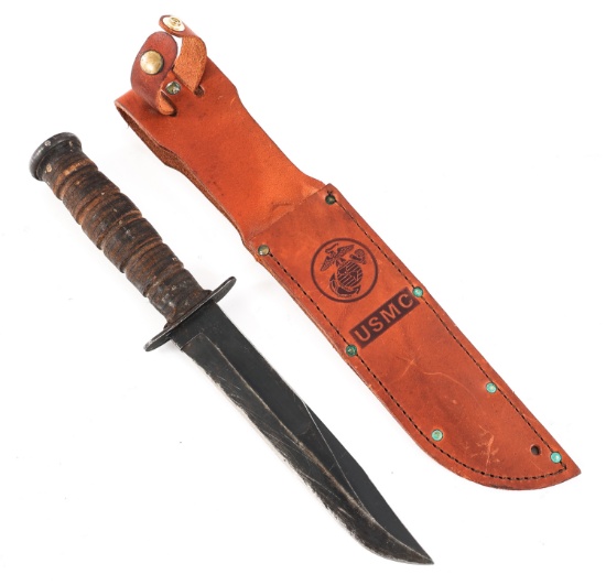 WWII USMC FIGHTING KNIFE By CAMILLUS