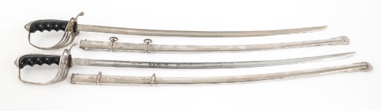 COLD WAR US ARMY M1902 PRESENTATION & DRESS SWORDS