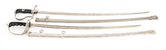 COLD WAR US ARMY & ROTC PRESENTATION SWORDS
