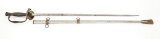 US M1860 STAFF & FIELD OFFICER SWORD