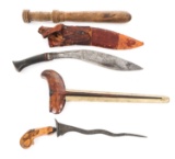 19th C. - COLD WAR SOUTHEAST ASIAN DAGGERS / CLUB