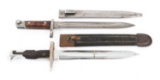 19th C. - WWI ITALIAN & BULGARIAN BAYONET LOT OF 2