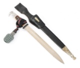 WWII GERMAN POLICE DRESS BAYONET By C.J. KREBS