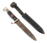 WWII GERMAN HITLER YOUTH KNIFE RZM M7/3