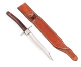 WWII US KNIFE CRAFTERS FIGHTING KNIFE & SHEATH