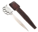 WWII US WD WILCOXSON NAMED KNUCKLE FIGHTING KNIFE