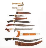 ARABIC & INDONESIAN TOURIST DAGGER & KNIFE LOT