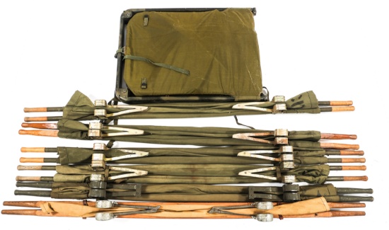 WWI - COLD WAR US ARMY STRETCHERS & COT