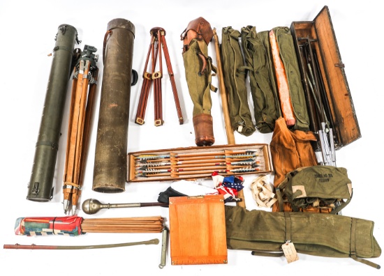 WWII - COLD WAR US & WORLD MILITARY FIELD GEAR