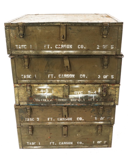 WWII US ARMY ENGINEER TRAINING AIDE BRIDGE KITS