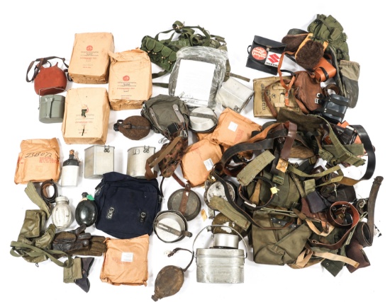 WWII - COLD WAR WORLD MILITARY FIELD GEAR