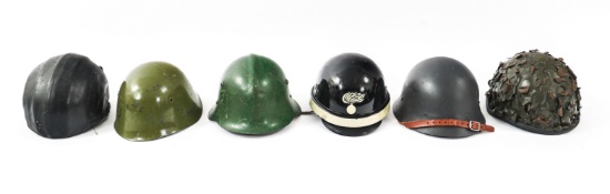 WWII - COLD WAR WORLD MILITARY HELMETS