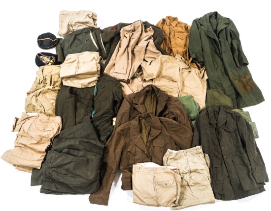 WWII - KOREA US ARMED FORCES UNIFORM ITEMS