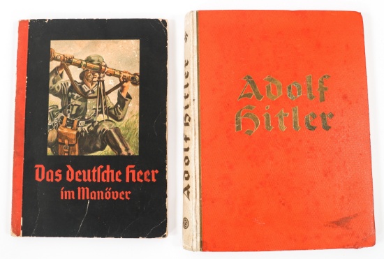 WWII GERMAN HITLER & DAS REICH CIGARETTE BOOKS