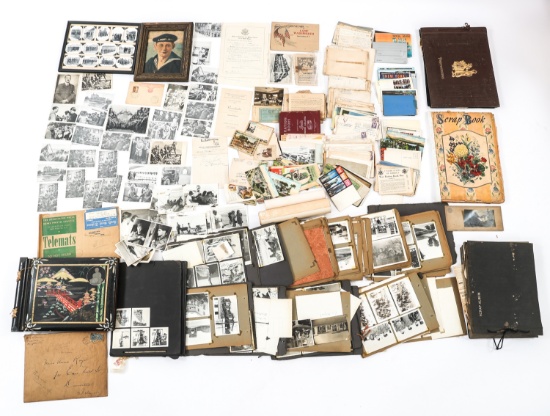 WWII US & GERMAN PHOTOGRAPHS & CORRESPONDENCE