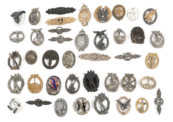MODERN REENACTOR WWII GERMAN BADGES