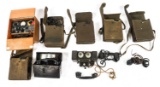 WWII - COLD WAR US FIELD TELEPHONES & TESTER