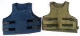 COLD WAR US ARMY & POLICE BODY ARMOR VEST LOT OF 2