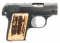 1912 COLT 1903 POCKET HAMMERLESS 25 ACP CAL PISTOL