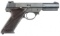 HIGH STANDARD MODEL 107 SUPERMATIC. 22 LR PISTOL