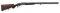 A HOFFMAN ROHMER 12GA/11mm CALIBER DRILLINGS RIFLE