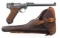 WWI GERMAN DWM LP08 9mm ARTILLERY LUGER PISTOL
