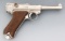 1916 GERMAN ENGRAVED MODEL P08 LUGER 9mm PISTOL