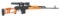 ROMANIAN MODEL FPK PSL RIFLE WITH SNIPER SCOPE