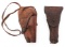 MILITARY LEATHER PISTOL HOLSTER LOT OF 2