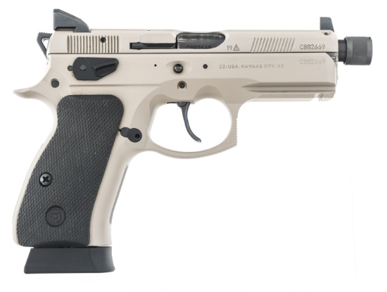 CZ MODEL 75 P-01 OMEGA 9mm CALIBER PISTOL