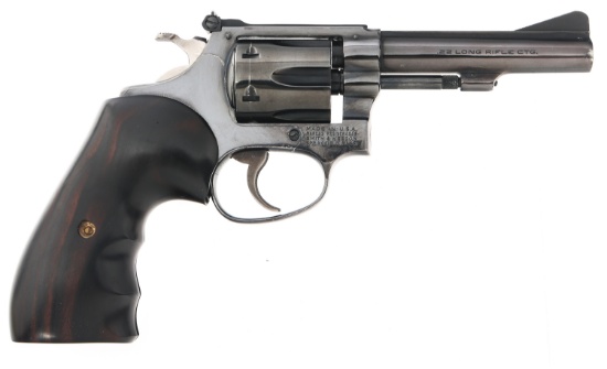 SMITH & WESSON MODEL 34-1 .22 LR CAL DA REVOLVER
