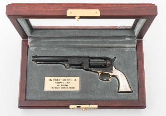 MINIATURE CASED COLT 1847 WALKER REVOLVER