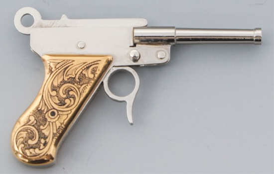BOB URSO MODEL LUGER 2mm PIN FIRE CALIBER PISTOL