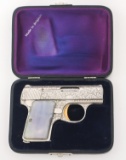 ENGRAVED FN BABY BROWNING 6.35 CALIBER PISTOL